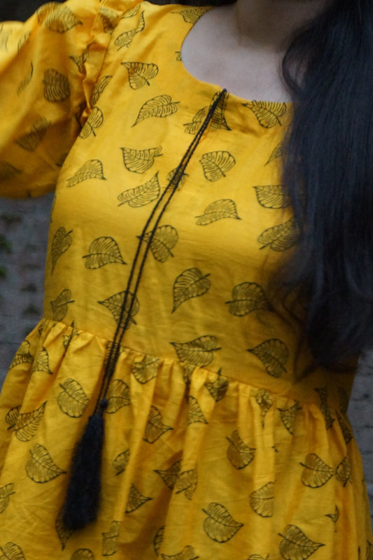 BUTTER BLOOM KURTI