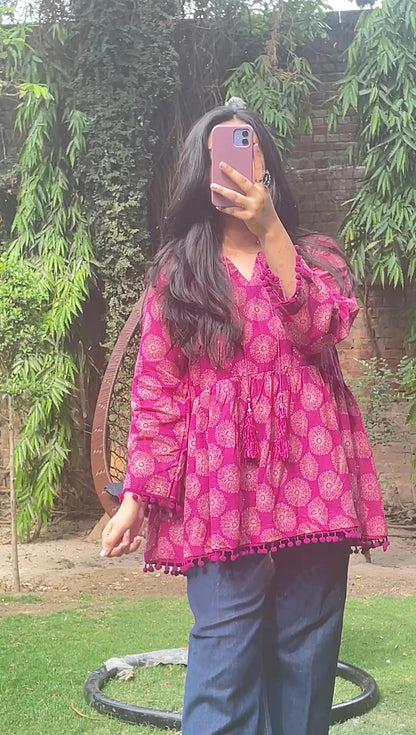 ZEHRA SHORT KURTI